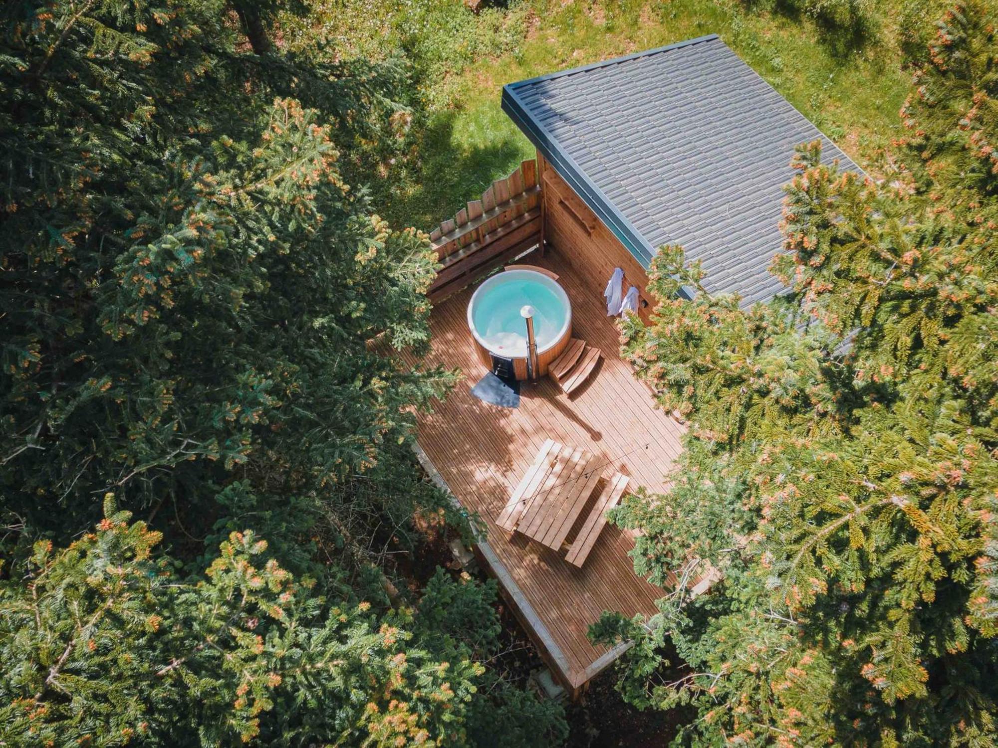 Les Cabanes Du Val De Loue - Hebergements Atypiques Tout Confort Charnay  Luaran gambar